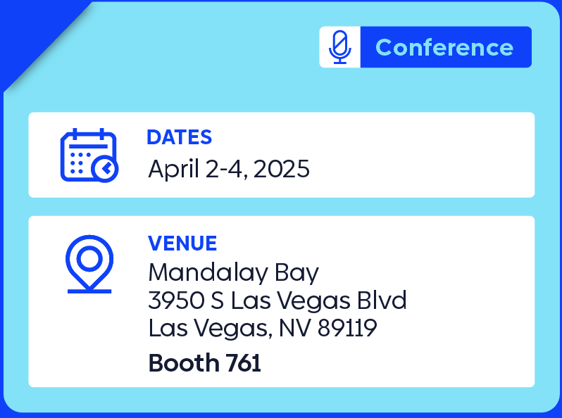 April 2-4 at Mandalay Bay