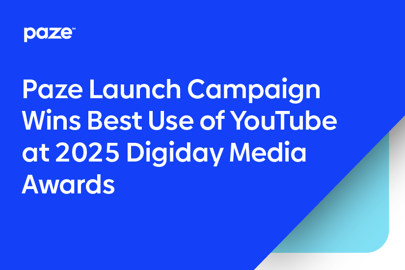 Behind the Paze win at the 2025 Digiday Media Awards