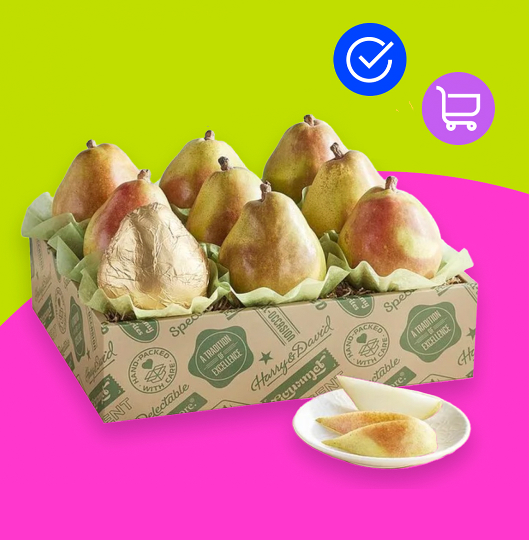 Harry and David holiday promotional image